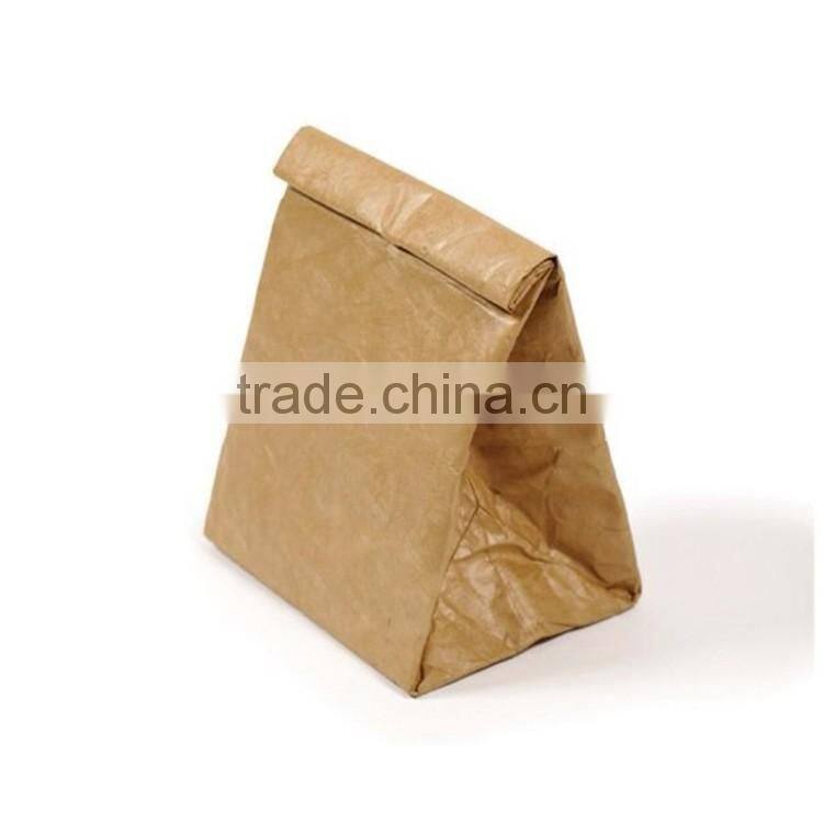 Promotional new design lunch bag Craft Paper Tyvek Ice Cooler Lunch Bags