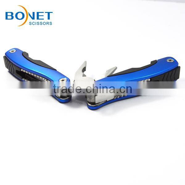 SFI0004P FDA qualified multi function folding stainless steel fishing tool pliers