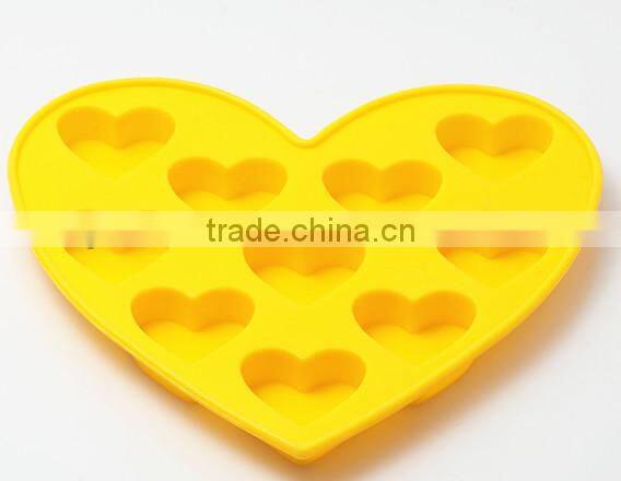 Heart Shape Silicone chocolate mould/ Ice Cube Tray