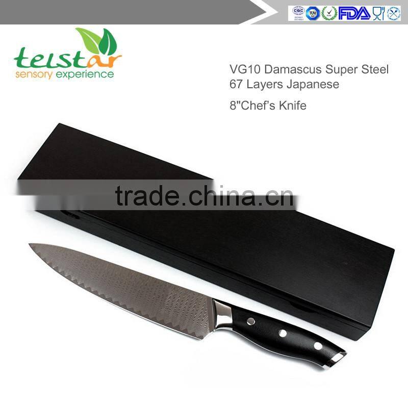 Chef's Knife 8" inch from Original German VG10 Damascus Super Steel 67 Layers Japanese Cook's knives