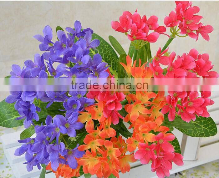 artificial orchid flowers/artificial flower bouquet for decoration