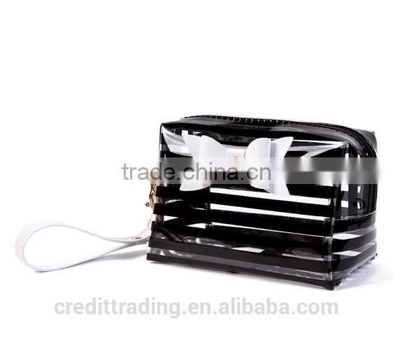 Trendy women candy color cosmetic bag