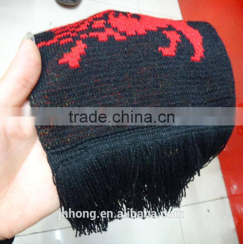 football fan scarf, knitted scarf, men scarf