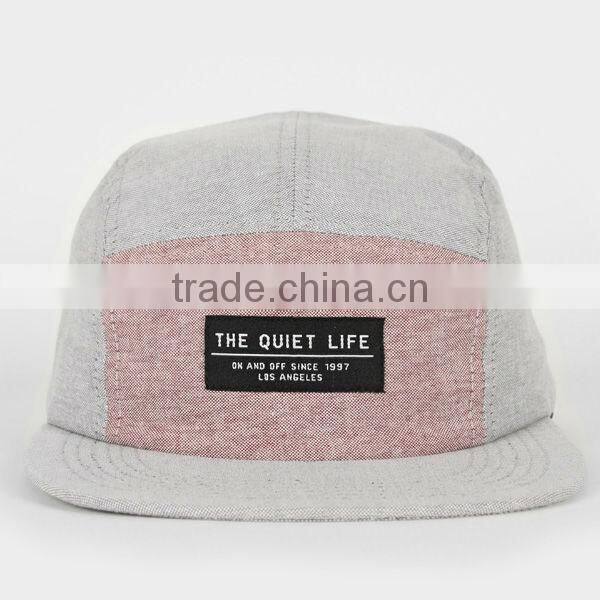 Wholesale formal 5 panel hat custom logo cheap canvas 5 panel hat