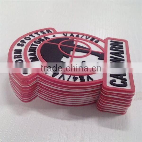 2017 cheap good quality custom pvc rubber 3d patch