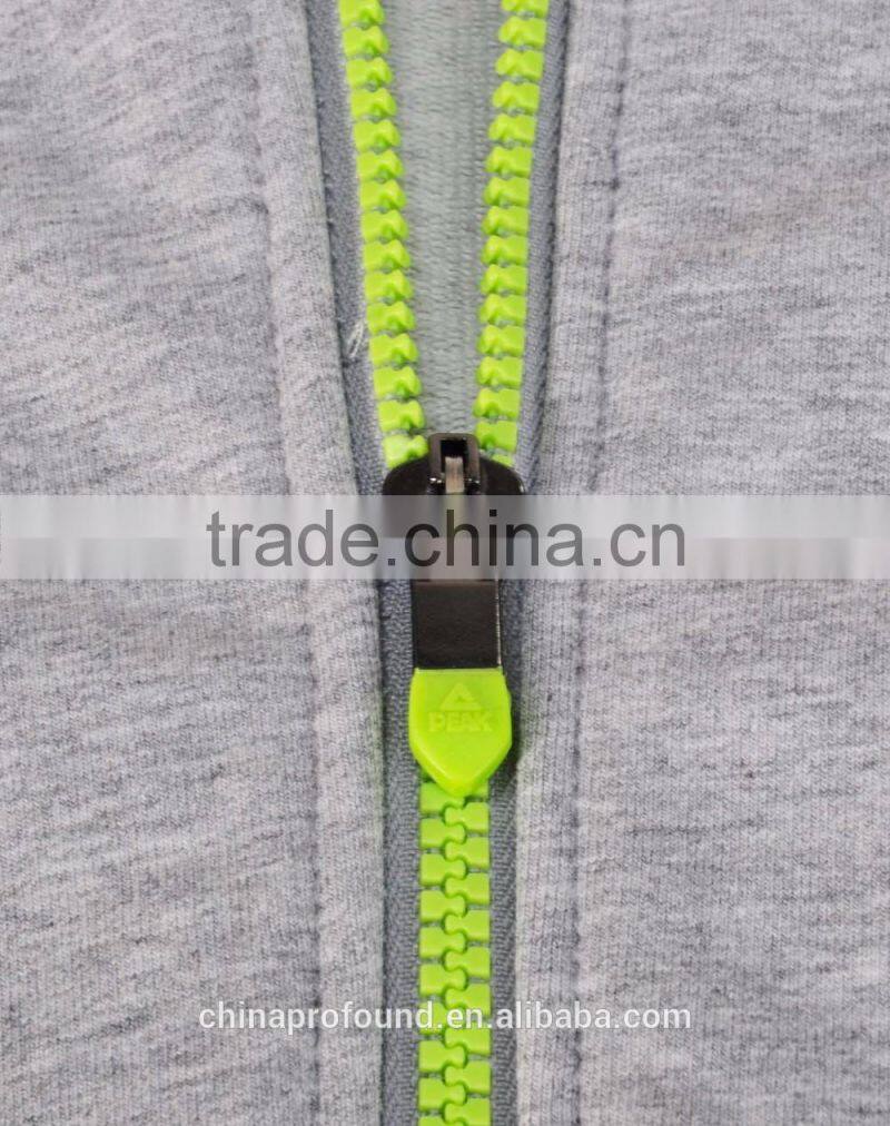 Men Zipper Up Sweatshirts No Hood Sweatshirt