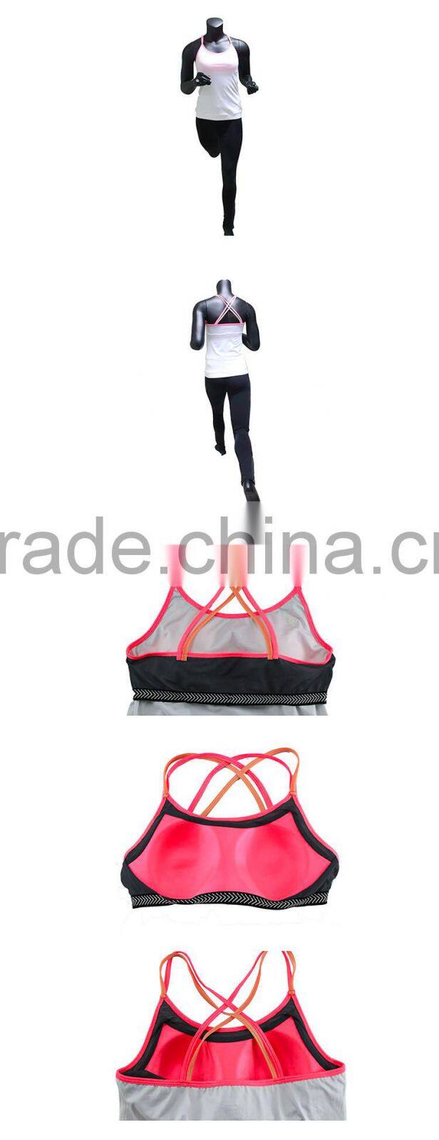 2017 New Fashion Custom Wholesale Gym Sport Tank Top Manufacturer