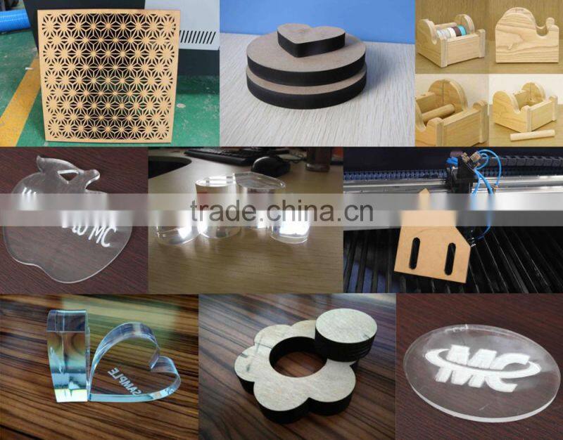 MC1325 600W CO2 wood acrylic laser cutting machine with factory price