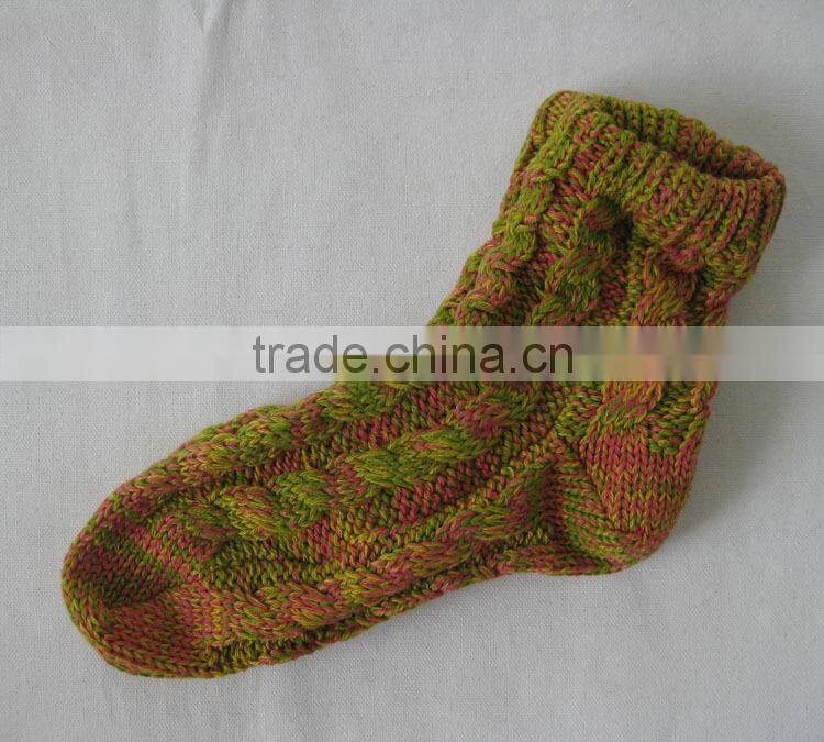 2015 hot breathable Custom turn cuff floor newborn baby socks baby home socks