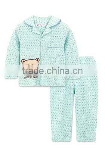 Spring or Autumn comfortable sleepwear clothing children set