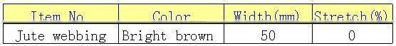 2016 7cm New hemp webbing