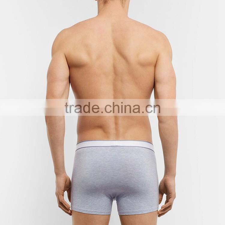 Custom boxer briefs men knitted OEM service wholesale mens boxer shorts