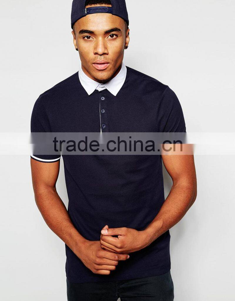 Cotton Custom polo shirts for men made in China polo t shirt custom polo shirt for men