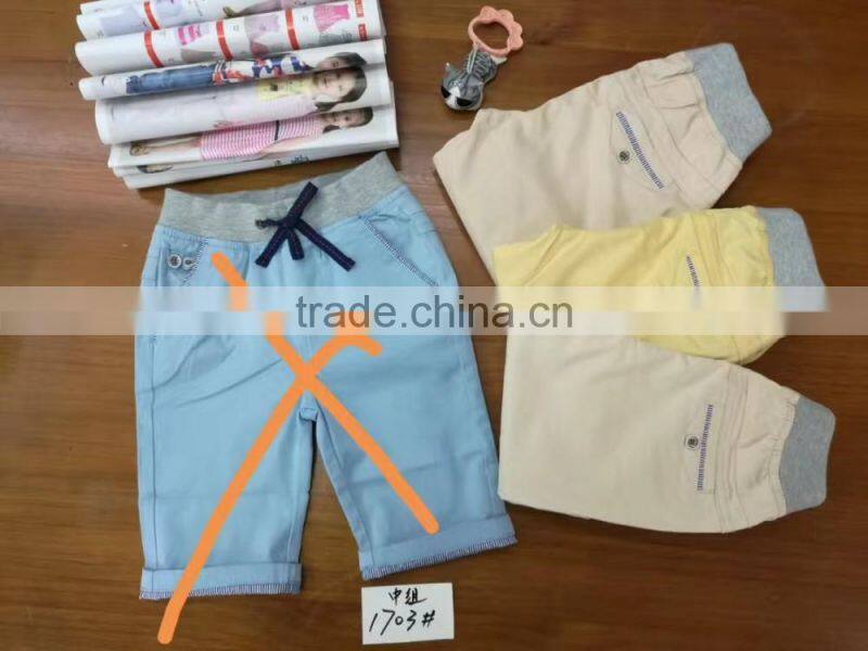 Hot Cheap Turkey Baby boy summer casual Trousers Kids 4 Years old Short Cool pants