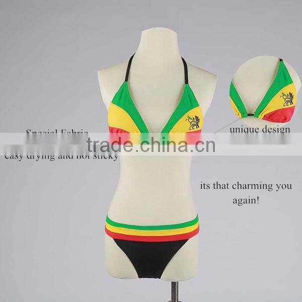 Sunnytex swimwear & beachwear OEM wholesale high waist fashion bikini swimwear