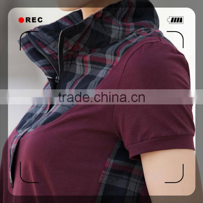 Ladies fashion fit polo tops 201310