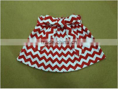 New style!wholesale Red and white stripes mini skirt Baby Summer Skirts Children Kids Clothing