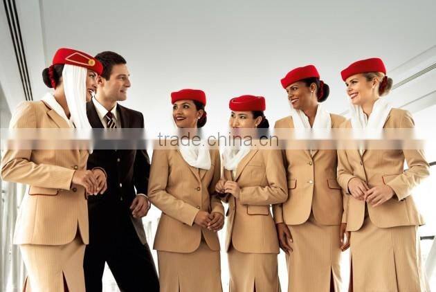 Best quality cabin crew uniform flight attendant uniforms
