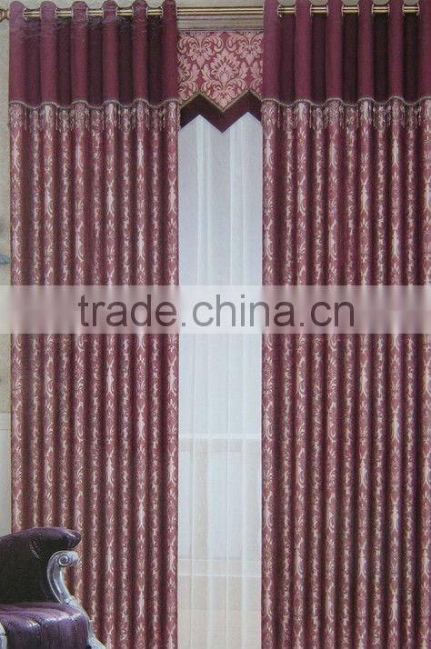 100%polyester jacquard curtain fabric