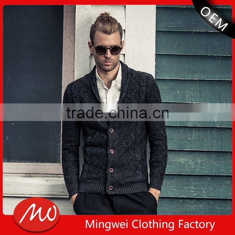 wholesaler private label christmas pullover sample plain men's jacquard sweater for sale