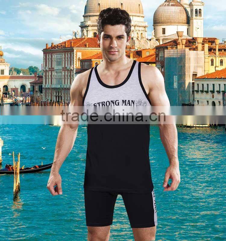 OEM cotton promotional muscle tank top wholesale
