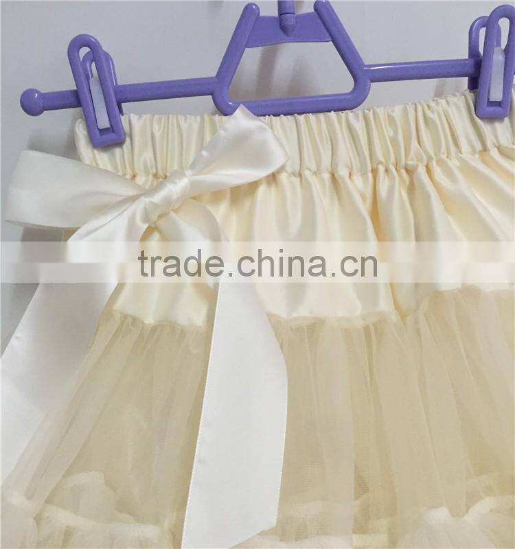 MOQ 1PCS cream skirts,girls ivory tutus