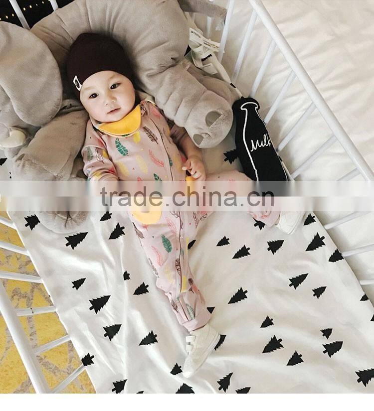 Floral girl boutique clothes newborn baby clothes rompers newest printed baby romper