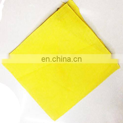 55cm*55cm Hip Hop 100% Cotton Cowboy Plain Solid Color Head scarf Bandana