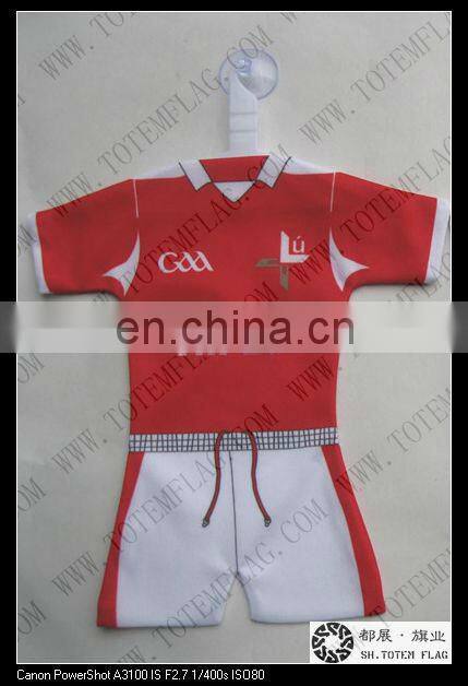 Red One Piece Mini T Shirts For World Cup