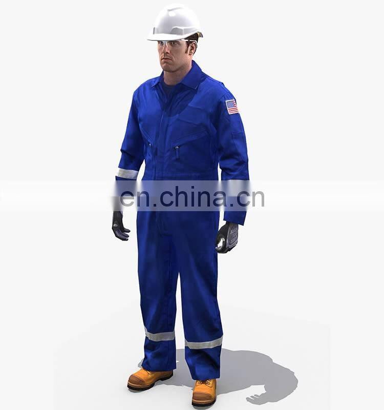 Hot sale High performance oil field warm 100 cotton Fire protective clothing