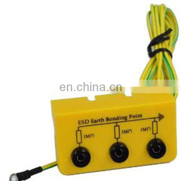 with 1 Megohm resistance EBP Plug,UK,Europe ESD bonding point