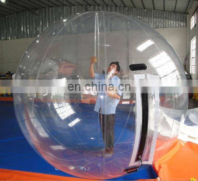 2017 High Quality Transparent inflatable water ball for adult,zorb for sale