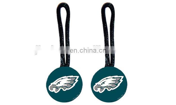 3D pvc monkey's head shape zipper puller for luggage