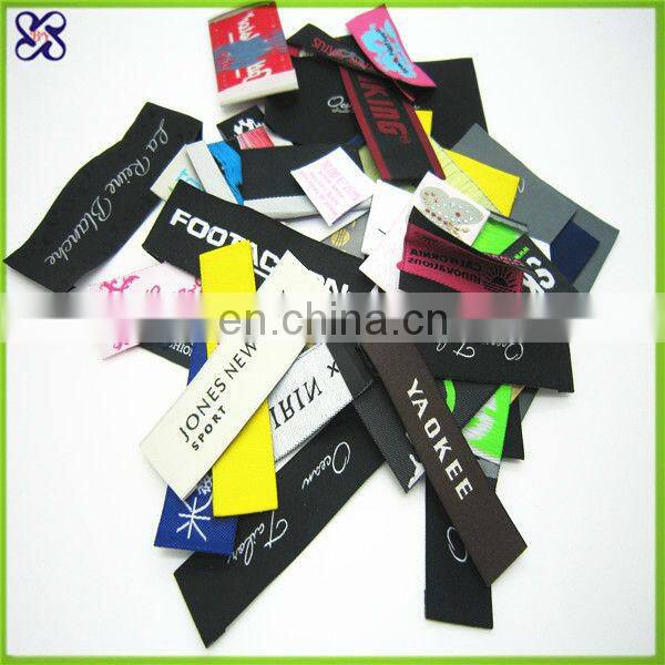 high quality polyester fabric labels for clothing