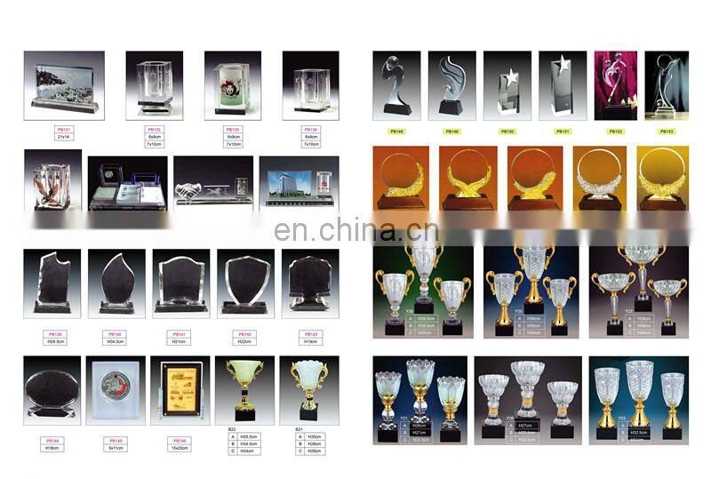 crystal carving art,crystal trophy