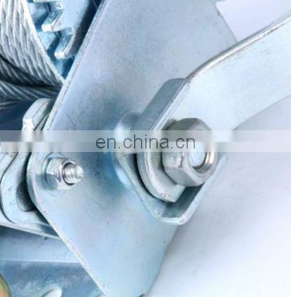 Mini Hand Winch 600lb for Boat Trailer