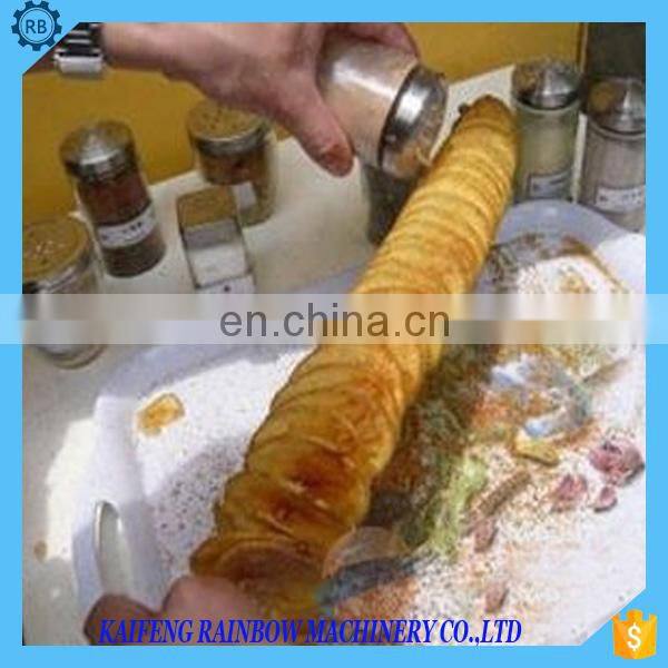 High performance potato chips machine / spiral potato cutter with low price