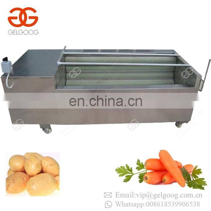 Factory Price Air Bubble Food Cleaning Fruit Washing Vegetable Blanching Machine