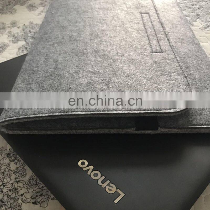 Custom A4 paper bag 15.6inch felt envelope bag file folder for documents/felt laptop bag