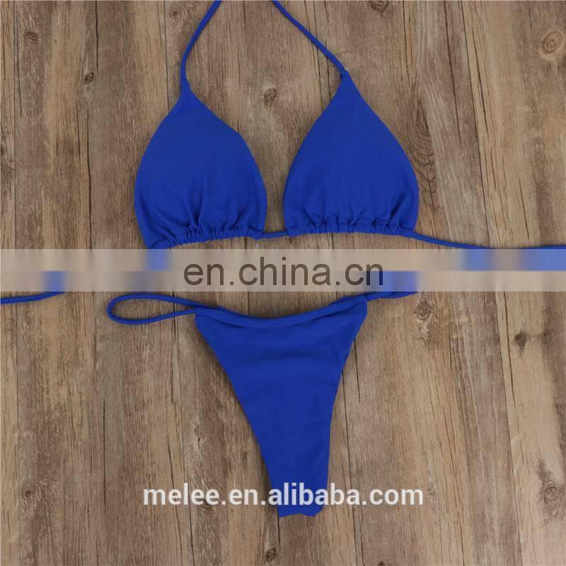 RTS Custom Sexy Women Micro Mayo Maillot De Bain Sexi Hot Women Fashion Show Extreme Mini Swimwear Bikini