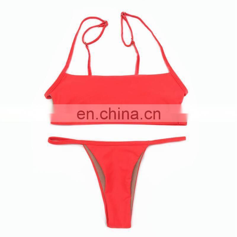 2019 New Bikini Set Women Swimwear Push Up Padded Brazilian Beachwear Biquini Swimsuit Women Bathing Suit