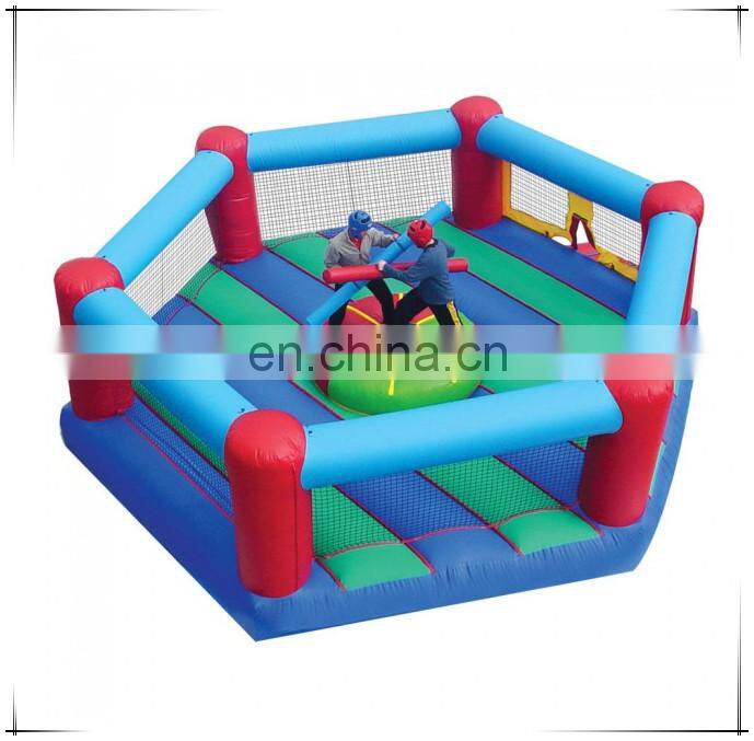 Gladiator Duel Inflatable Interactive Gladiator Joust Game Arena Interactive Gladiator Jousting