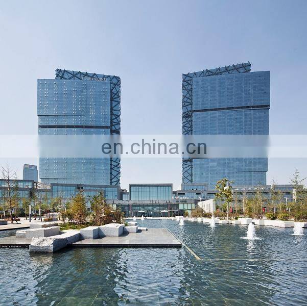 low e dual chamber insulating glass with CE certificate