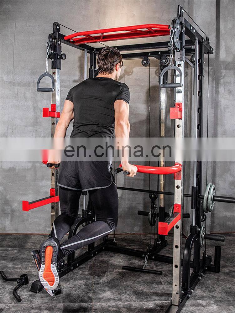 OEM Gym Equipment Multi-function Smith Machine Power Rack