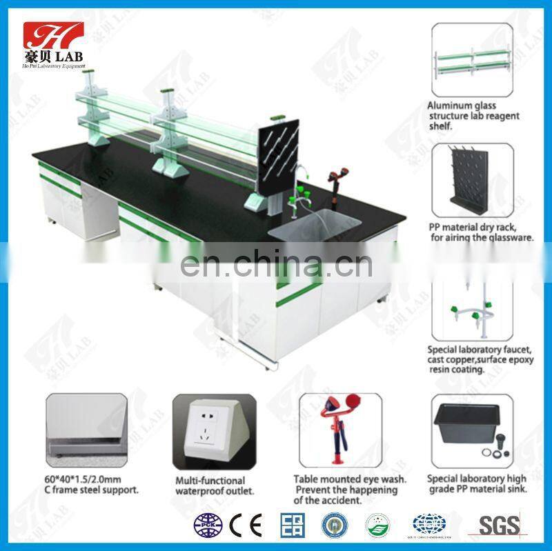laboratory furniture vertical laminar flow hood/clean bench with uv lamp