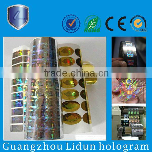 wholesale alibaba hologram label sticker printing