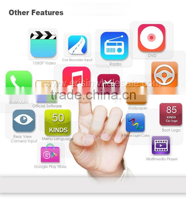 Erisin ES2700F 7 inch Bluetooth Car Audio with GPS 3G WiFi for FIAT BRAVO