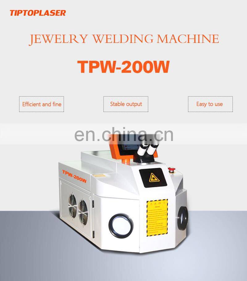 High technology laser welding jewelry machine for stainless steel silver gold cooper