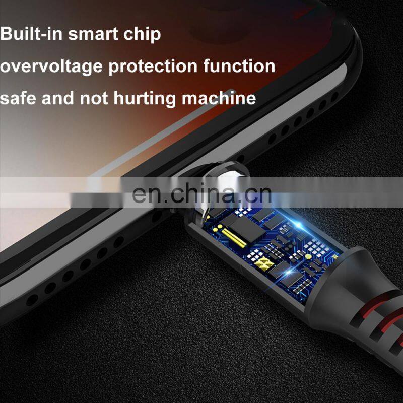 Multi 3 in1 USB Charging Cable Nylon Braided USB Cables Fast Multiple Charging cords