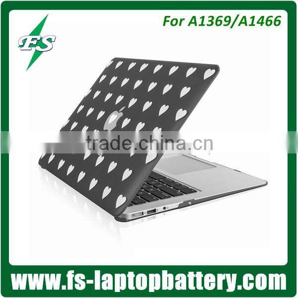 3D print Rubberized hard shell plastic cover case for Macbook AIR/PRO 13" transparant Matte hard shell cover for Macbook case